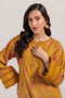 MUSTARD-JACQUARD-2 PIECE (WS6242P14)