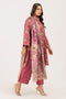 BURGUNDY-KHADDAR-3 PIECE (WS6243P101)