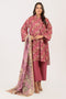 BURGUNDY-KHADDAR-3 PIECE (WS6243P101)