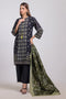 BLACK-KHADDAR-3 PIECE (WS6243P45)