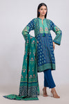 BLUE-KHADDAR-3 PIECE (WS6243P47)