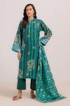 TEAL-KHADDAR-3 PIECE (WS6243P55)