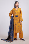 MUSTARD-VISCOSE-3 PIECE (WS6243P73)