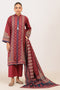 MAROON-KHADDAR-3 PIECE (WS6243P75)