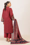 MAROON-KHADDAR-3 PIECE (WS6243P75)