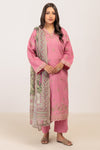 PINK-KHADDAR-3 PIECE (WS6243P77)