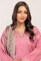 PINK-KHADDAR-3 PIECE (WS6243P77)