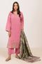 PINK-KHADDAR-3 PIECE (WS6243P77)