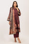 MAROON-KHADDAR-3 PIECE (WS6243P95)