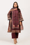 MAROON-KHADDAR-3 PIECE (WS6243P95)