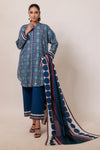 BLUE-KHADDAR-3 PIECE (WS7243P15)