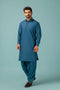 S-BLUE-BLENDED-SHALWAR SUIT - (GSSW23-049)