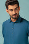 S-BLUE-BLENDED-SHALWAR SUIT - (GSSW23-049)