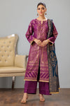 MAGENTA-JACQUARD-3 PIECE (JAS233P03)