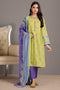 YELLOW-LAWN-3 PIECE (SAS233P46)